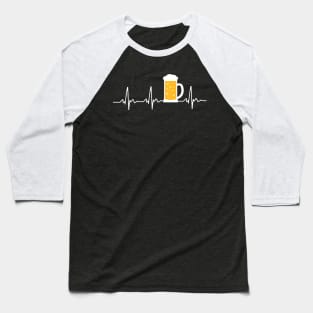 Bear Heartbeat Funny Gift Baseball T-Shirt